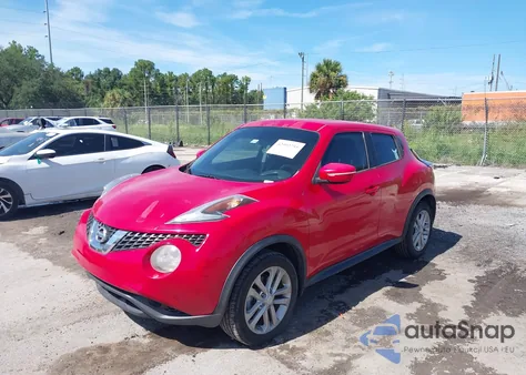 2015 Nissan Juke S из США, поврежденный, VIN JN8AF5MR3FT503011